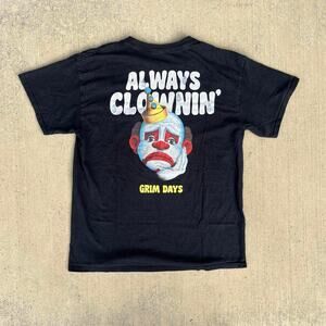 Grim Days Sad Birthday Clown Always Clowning Pocket Print